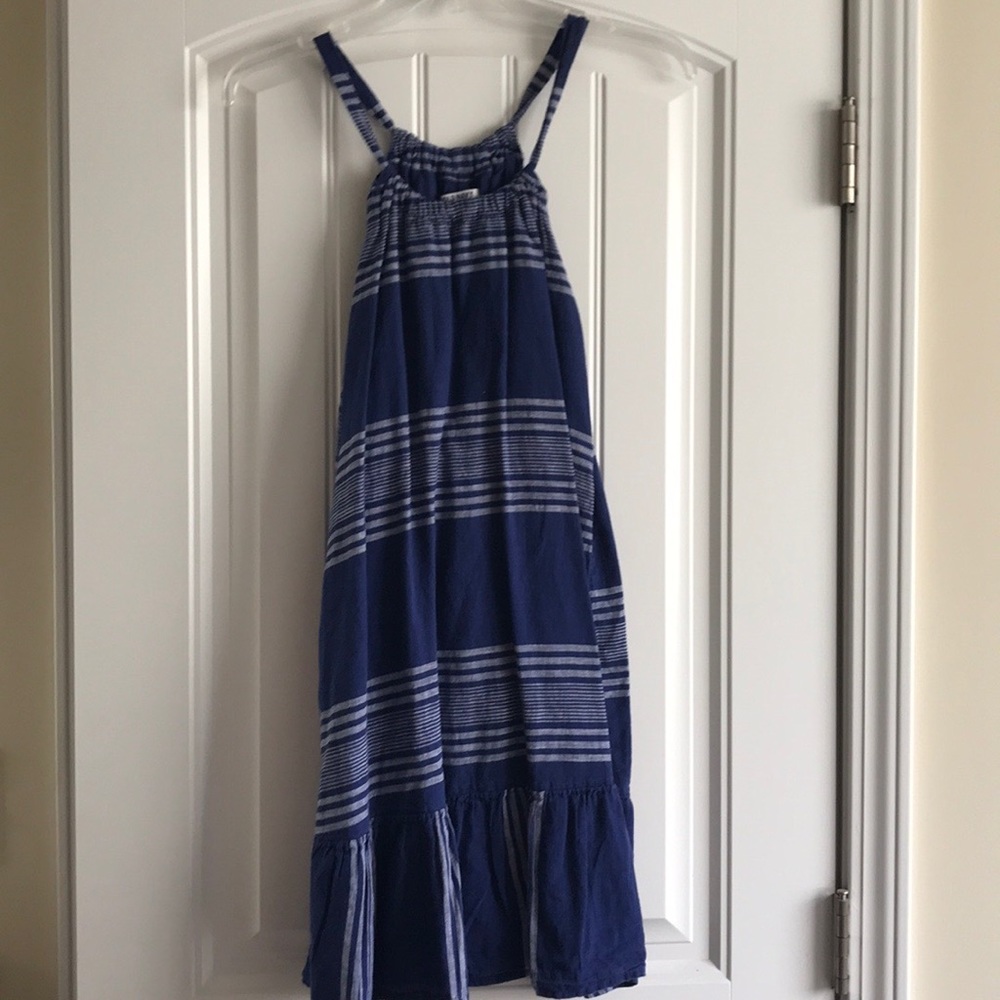 Blue shift dress